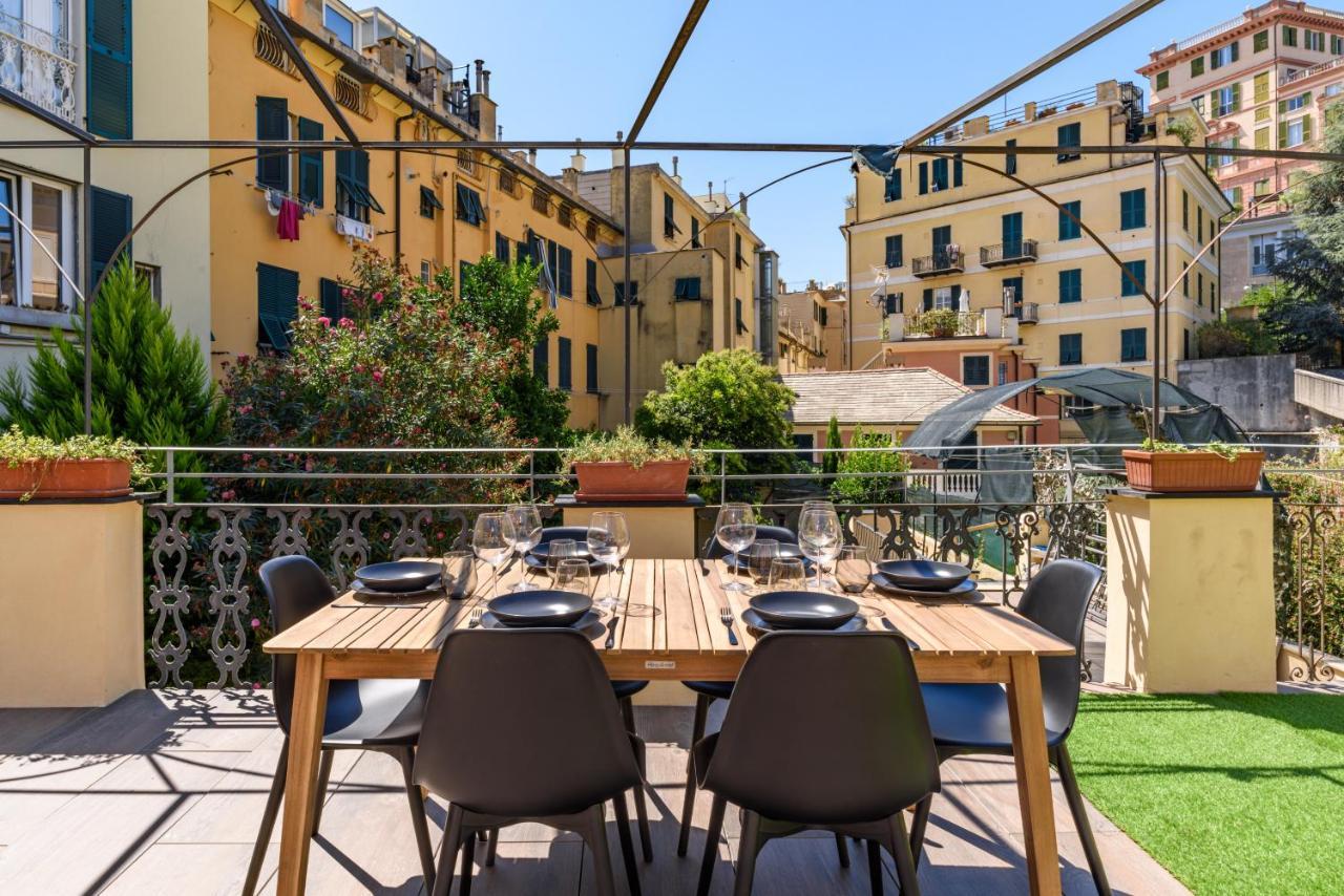 Esclusivo 130 Mq + Terrazzo Via San Vincenzo Daire Cenova Dış mekan fotoğraf